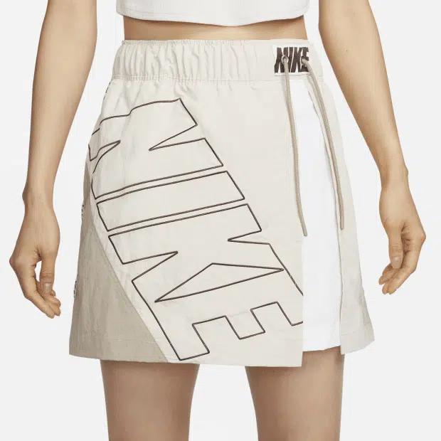 Nike Повседневные Короткие Юбки Женские Хаки FD6947-126
