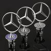 44mm 3D Metal Chrome Car Front Hood Emblem Bonnet Logo For Mercedes Benz C E S Class W204 W205 W212 W213 W211 W220 W222 W223 DNOPR1
