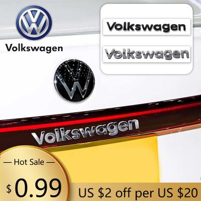 Для VOLKSWAGEN VW 3D ABS Наклейка с логотипом-буквами на багажник автомобиля, Значок, Надпись, Аксессуары Для Volkswagen VW Golf Motion P