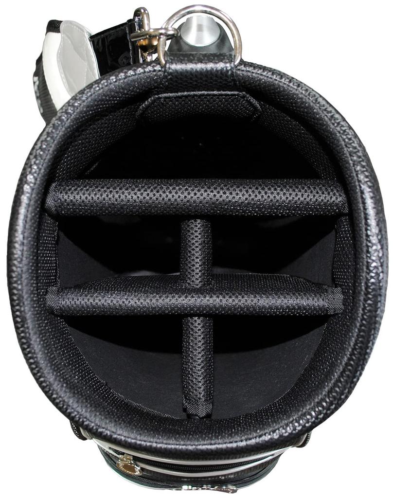 LEZAX Chiba Lotte Marines Type Caddy Bag Black 9.5 LMCB-2449