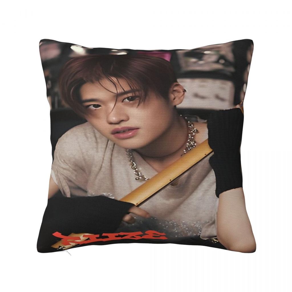 Sofa Decor Riize Kpop Style Idol Boy Group Pillowcase Accessories Pillow Cover Square Multi Size