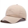 Hard top Japanese buckle baseball cap solid color cap casual fashion trend plain milliner couple hat