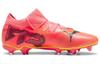 Puma FUTURE 7 MATCH AG Искусственное покрытие FG Твердое покрытие Амортизация, Износостойкие Футбольные бутсы Мужские Красные 107715-03