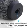 YOUSHARES NTG3 Mic Windscreen Deadcat Windmuff Loaded for Sennheiser MKH416 Shotgun Mic Wind Shield Up Long - NTG-3 7.1"