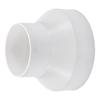 Ventilation Pipe Reducer Adapter Pipe Air Duct Adapter Pipe Connector for Inline Ventilation System(150-100mm)