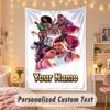 Custom Personalized Tapestry,GTA Print Custom Name Text Wall Art Hanging for Bedroom