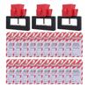 3 Pcs Circuit Breaker Lockout Device with 20 Tags Nylon Blade Design Electrical Breaker Lockout