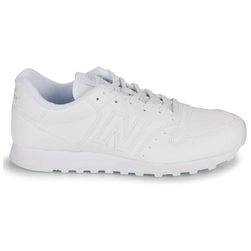 New Balance NB 500 Удобные низкие кроссовки Унисекс Белые GM500ZW2