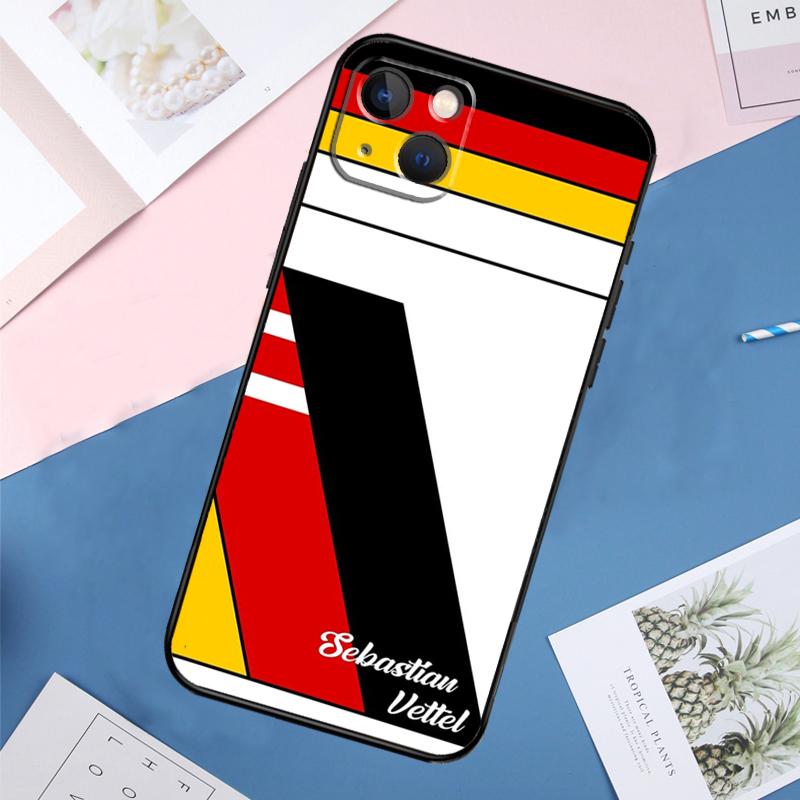 Чехол для телефона 'Шлем Феттеля' для iPhone 11 14 15 16 Pro Max 13 12 Mini XS X XR Plus Защитный чехол