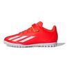 adidas X Crazyfast Club H&L TF J Удобные Нескользящие Прочные Низкие Футбольные Бутсы Детские Футбольные Бутсы Оранжевый IF0715