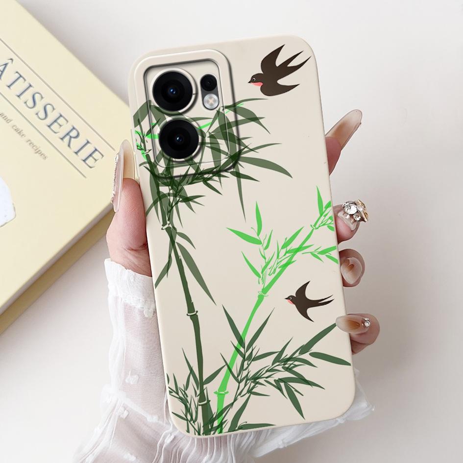 Для Oppo Reno 13F 5G Чехол Модные Закатные Девушки Астронавт Coque Мягкий Силиконовый Чехол для Телефона Для OPPO Reno13 FS RENO13F CPH2699 Capa