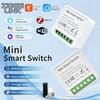 Умный модуль переключателя WIFI Zigbee Управление домашней автоматизацией Мини-автоматический выключатель, Голосовое управление Совместимо с Alexa Google Alice