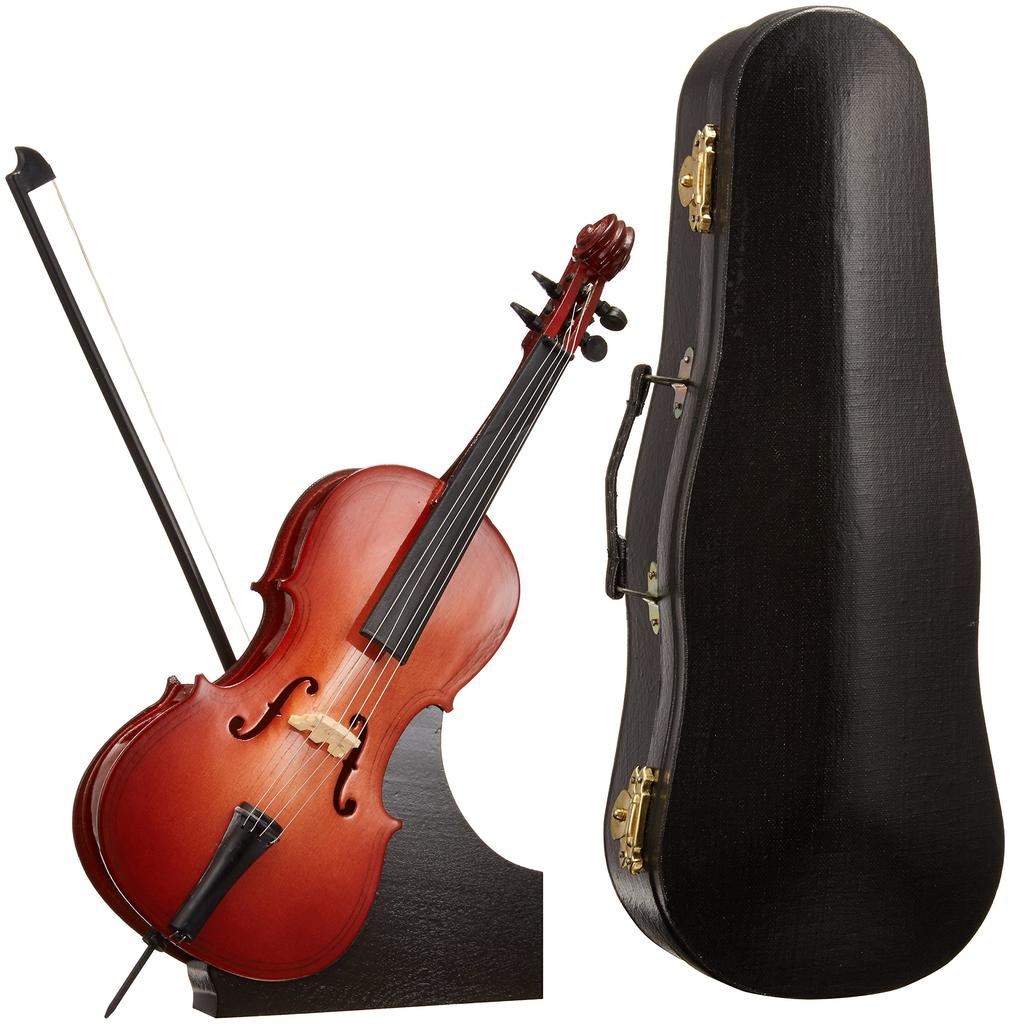SUNRISE SOUND HOUSE Sunrise Sound House Miniature Musical Instrument Cello 23cm