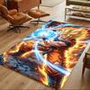 Super Saiyan Energy Blast Non-Slip Home Carpet Design for Office Decor Living Room Bedroom Gift