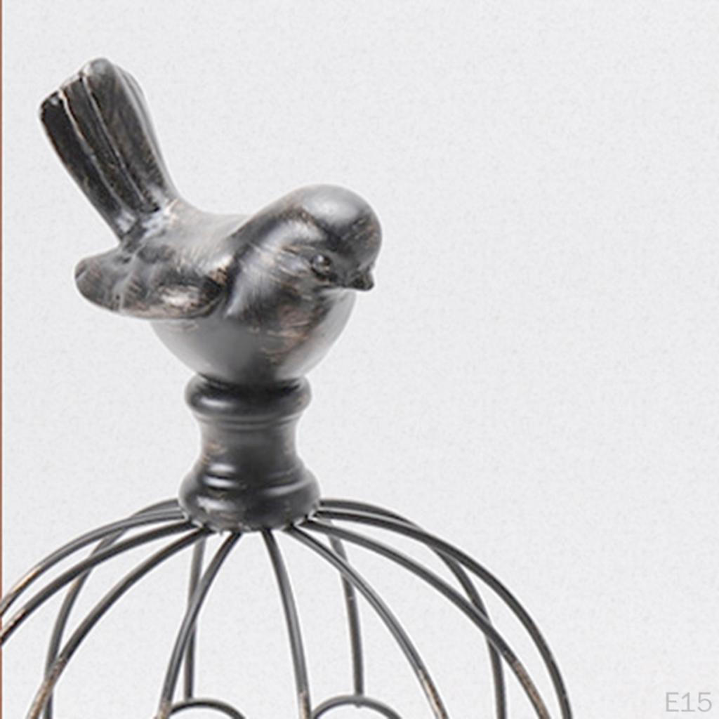 Украшение свечей Кованая клетка Чайный светильник Фонарики Старинный свадебный домашний стол