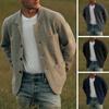 Men's Youth Solid Color Trendy Fashion Jacket Jacket Casual Coat