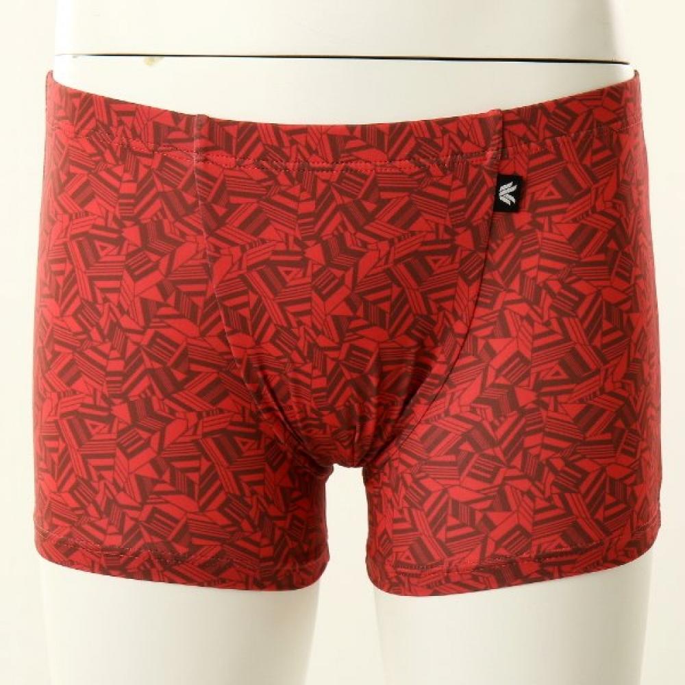 Wakolu Полиэстер Спандекс Простой Геометрический Принт Мужские S droweS Wmp2400