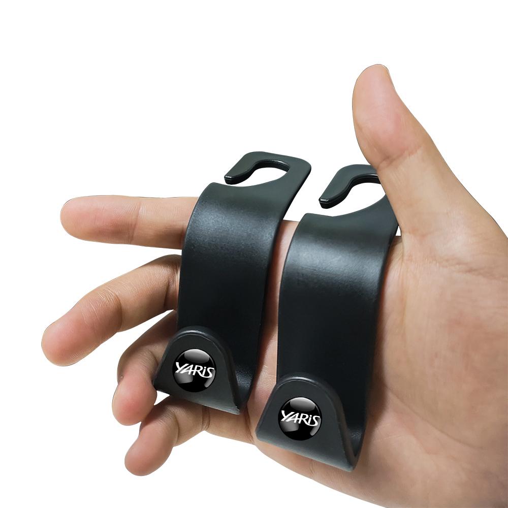 Для Toyota 2026 Горячие Колпачки Ступицы Автомобиля Заднее Сиденье ABS Вешалка-Органайзер Крючок Держатель Зажимы Для Toyota Mirai TRD C-HR Camry Rav4 A