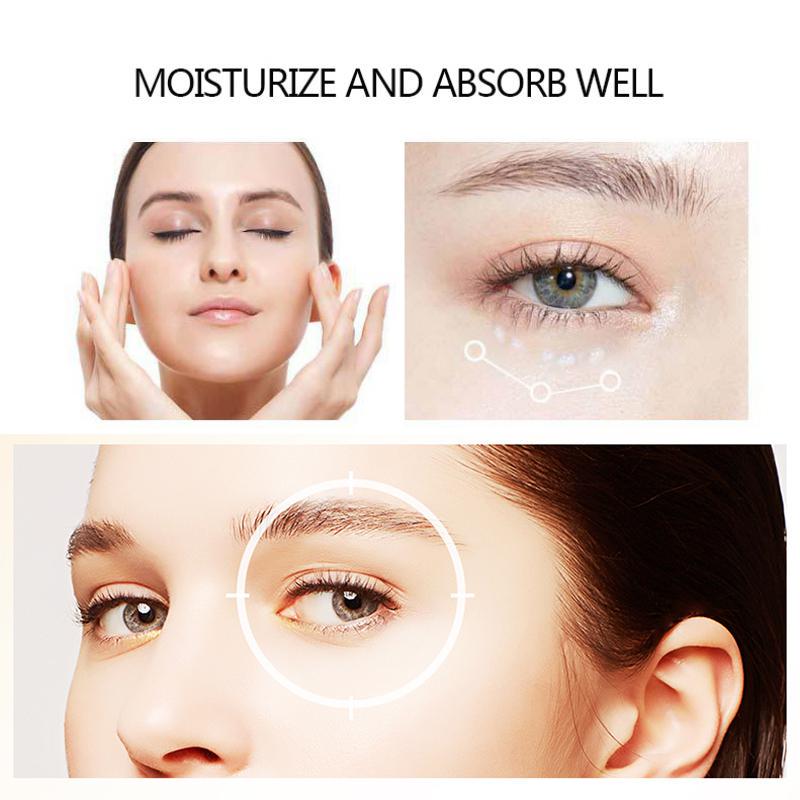 Успокаивающий яркий ролик для глаз Сыворотка для глаз Увлажняющий Освежающий уход за областью вокруг глаз Осветление темных кругов Эссенция для глаз