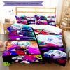 3pcs Harley Quinn Bedding Set Duvet Cover Closure Includes 1 Duvet Cover & 2 Pillowcases, Soft and Comfortable for All Seasons.
