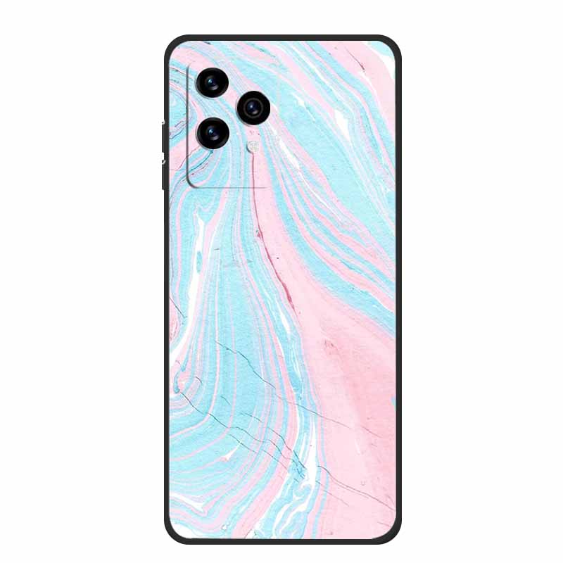 Чехол для Honor 200 Lite Мраморный ТПУ Мягкий Силиконовый Задняя Крышка Для Honor 200Lite Чехлы для Телефона 6.7" Ударопрочный Мика Покрашенный Милый Capa