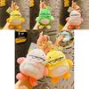 Adorable Plush Monster Keychain Cute Couple Key Accessory Cartoon Bag Charm