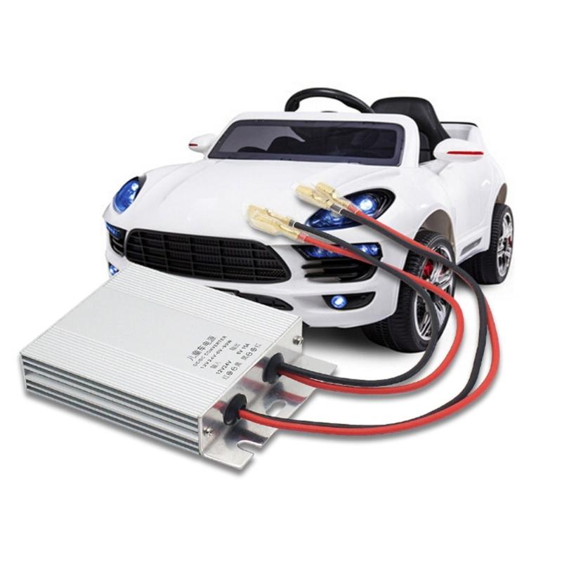Преобразователь напряжения питания DC 12V/24V в DC 6V 10A, 6V 15A, 6V 20A 60W 90W 120W, Водонепроницаемый трансформатор-преобразователь напряжения