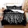 Dreamcatcher Duvet Cover Set Bohemian Mandala Bedding Set For Girls Adults Purple Polyester Comforter Cover King Queen Full Size