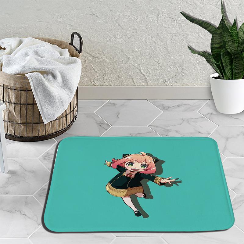 Семейный прикроватный коврик Spy X Anya Forger, дверной ковер Loid Yor Forger, мультяшный напольный коврик для гостиной, тапис, украшение, гобелен