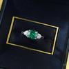 Импортное кольцо Pargreen Diamond с бриллиантом 2 карата, высоким содержанием углерода, огранкой «Цветок льда», для ежедневного ношения