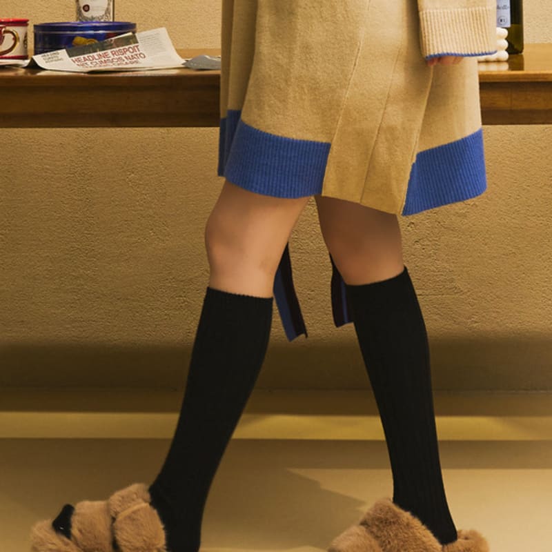 Носки бьярриц [3 пары] носки до колена из кашемировой шерсти Дженни 8 цветов