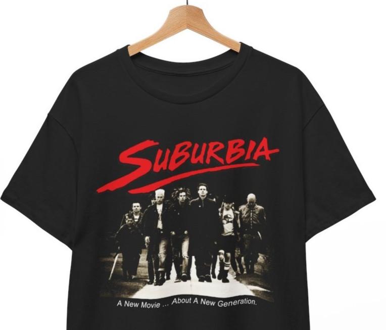 Футболка Suburbia 1983 Пенелопа Сфирис Панк-рок Культовый фильм Унисекс