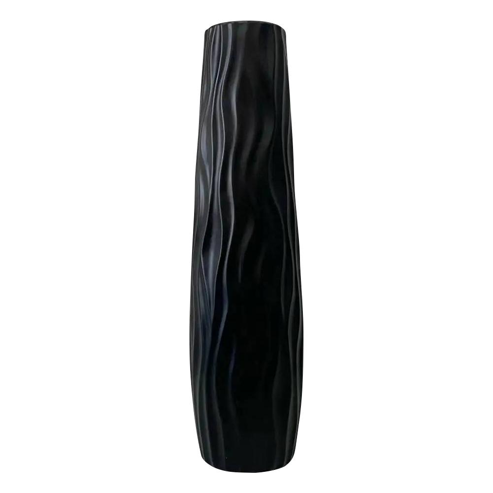 Textured Floor Standing Vase Exquisite Line Design Vase Flower Vase for Home Decor