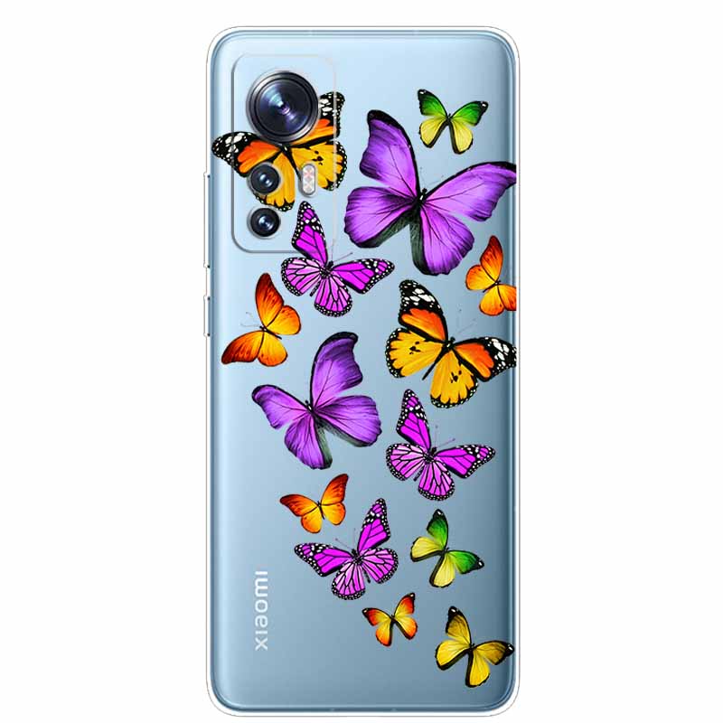 For Xiaomi 12T Case Clear Bumper Soft TPU Phone Cases for Xiaomi 12T Pro 5G Silicone Cover 6.67'' 12 T Transparent Slim Fundas