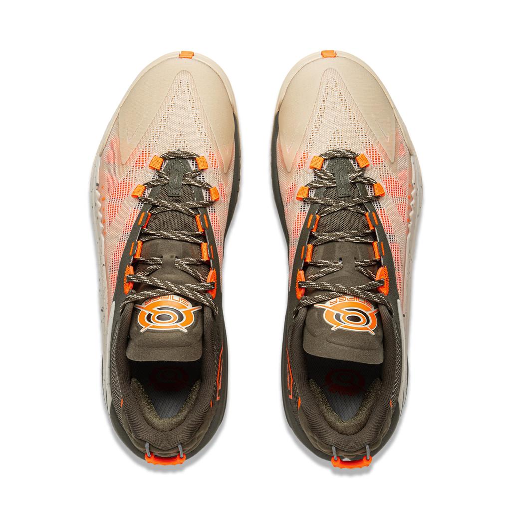 Li Ning Guerilla 1 Super Cushioning Rebound Low top Basketball Shoes Men's Yellow Green ABFV005-1