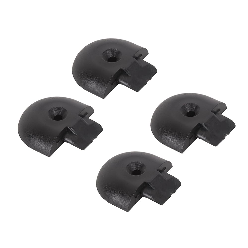 Концевые заглушки углового L-трека для мотоциклов OldBones для авиалиний и грузовиков устраняют острые края угловых концов L-образной полки, круглые, 4 шт.