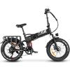 SAMEBIKE Складной электрический велосипед RS-A02 Pro, 20 дюймов, с аккумулятором 48V15AH