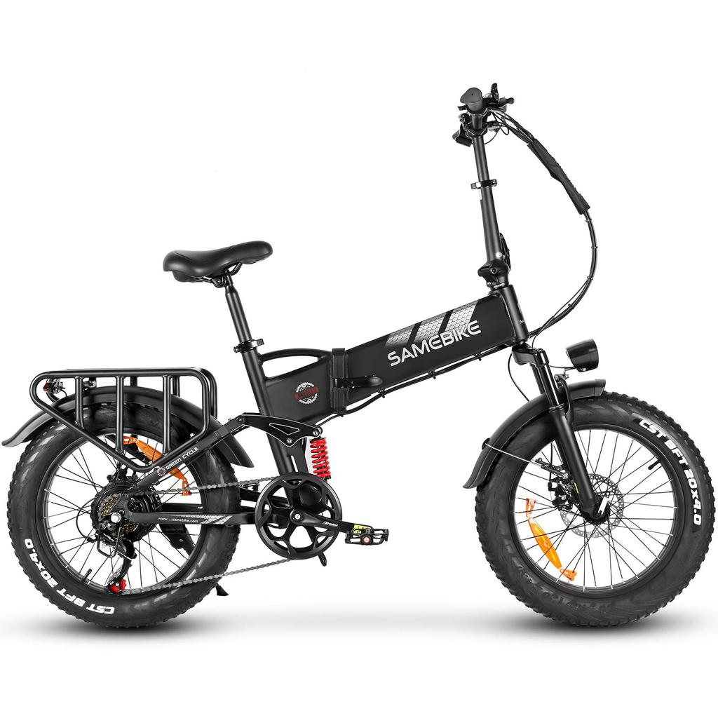 SAMEBIKE Складной электрический велосипед RS-A02 Pro, 20 дюймов, с аккумулятором 48V15AH