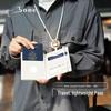 Костяной дорожный держатель для паспорта и кошелек с органайзером для документов
