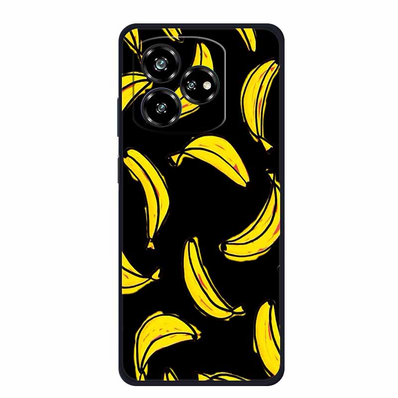 Чехол For ZTE Axon 60 Lite Чехол Милый Мультяшный Кот Черный Силиконовый Мягкий Чехол для Телефона Для ZTE Blade V60 Axon 60 Задняя Крышка Чехол 60lite