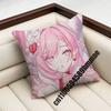 For Honkai Impact 3 Elysia Throw Pillow Case Sham 45X45Cm Decoration Square Sofa Pillowcase Pad Cover