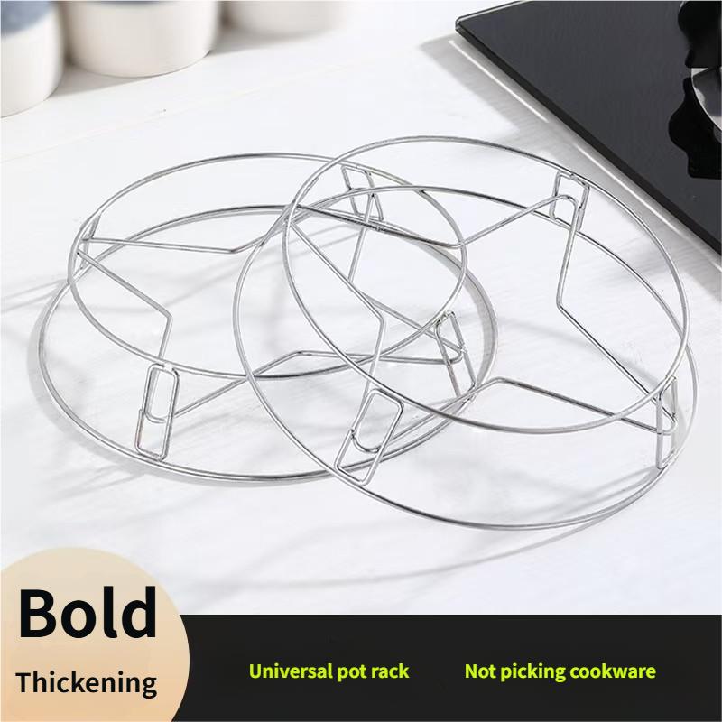 Нержавеющая сталь Настольная подставка для кастрюль Защита от ожогов Теплоизоляционная подставка для кастрюль