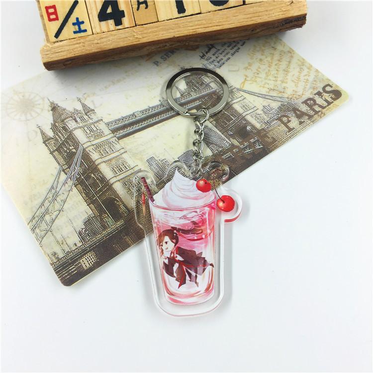 Аниме игры Вэй Усянь Лан Чжань персонаж мультфильма акриловый брелок металлическое кольцо автомобильная сумка украшение для ключей аксессуар подарок аниме подарки кулон