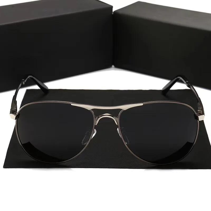 Мужские поляризационные солнцезащитные очки Мужские Женские Для вождения Пилотные Винтажные Солнцезащитные очки для Mitsubishi Lancer Outlander Pajero Ralliart