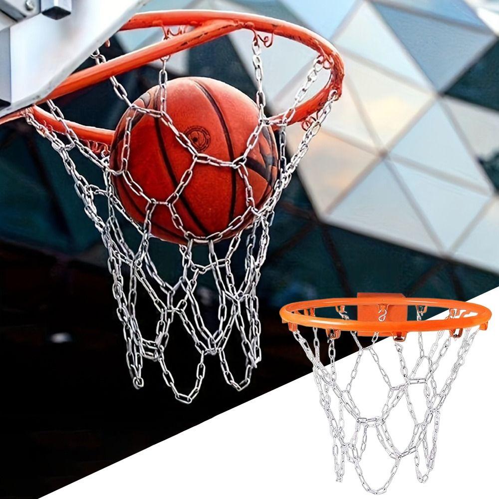 Thickened Basketball Hoop Net No Deformation Basket Rim Net Teaching Tools