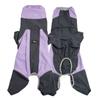 Reflective Hooded Raincoat Medium Corgi Dogs Waterproof Short-Sleeve Pet Rainwear All-Season Outdoor Walk