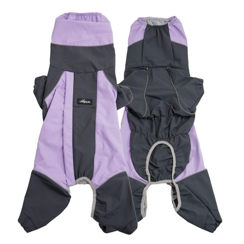 Reflective Hooded Raincoat Medium Corgi Dogs Waterproof Short-Sleeve Pet Rainwear All-Season Outdoor Walk