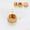 1~10 шт. 1/2" 3/4" 1" BSP Латунная Заглушка Резьбовая Заглушка Конечная Заглушка для Водопроводной Трубы Фитинг Резьба Наружная Шестигранная Головка Заглушка