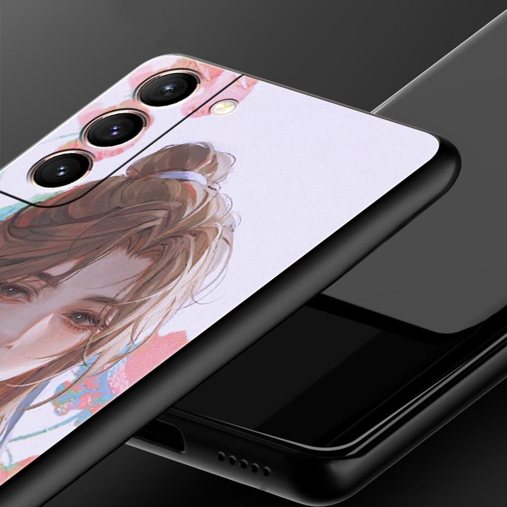 Heaven Official’s Blessing Phone Case For Samsung Galaxy S23 Ultra S22 S21 S20 FE 5G S10 S10E S9 S8 Plus Note 20 Silicone Cover