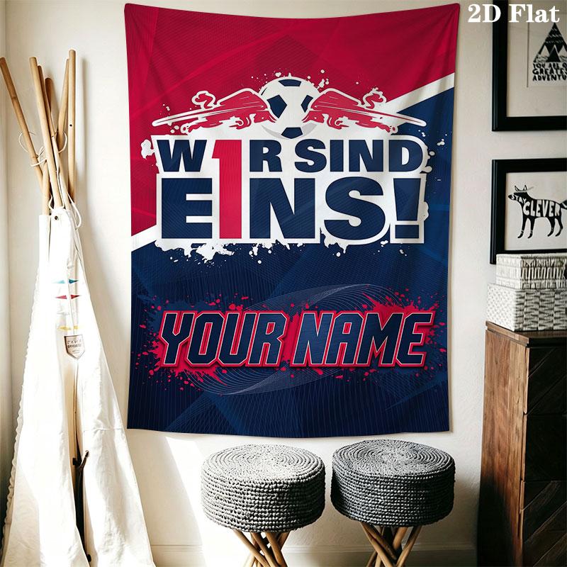 Custom Rb Wall Hanging Printed Fabric Blanket Decorative Tapestries for Bedroom Living Room Home Decor